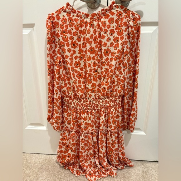 Boutique Boho Long Sleeve Floral Dress Size Small Never Worn - Picture 3 of 3
